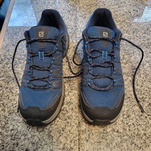 Salomon Blue Hiking Shoes size 9.5 Men's